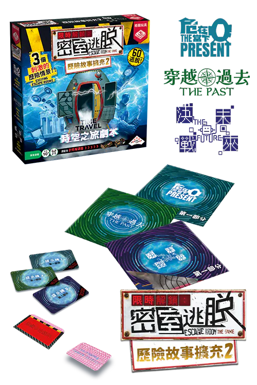 Escape Room the Game - Family Pack/限時解鎖密室逃脫歷險故事擴充2