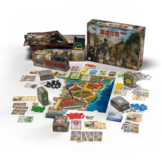 鐵道任務傳承:西部傳奇 Ticket to Ride Legacy Legends of the West - Boardgamefever