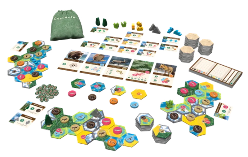 Cascadia:Landmark 卡斯卡迪亞之旅 : 自然地標 - 中文版 - Boardgamefever