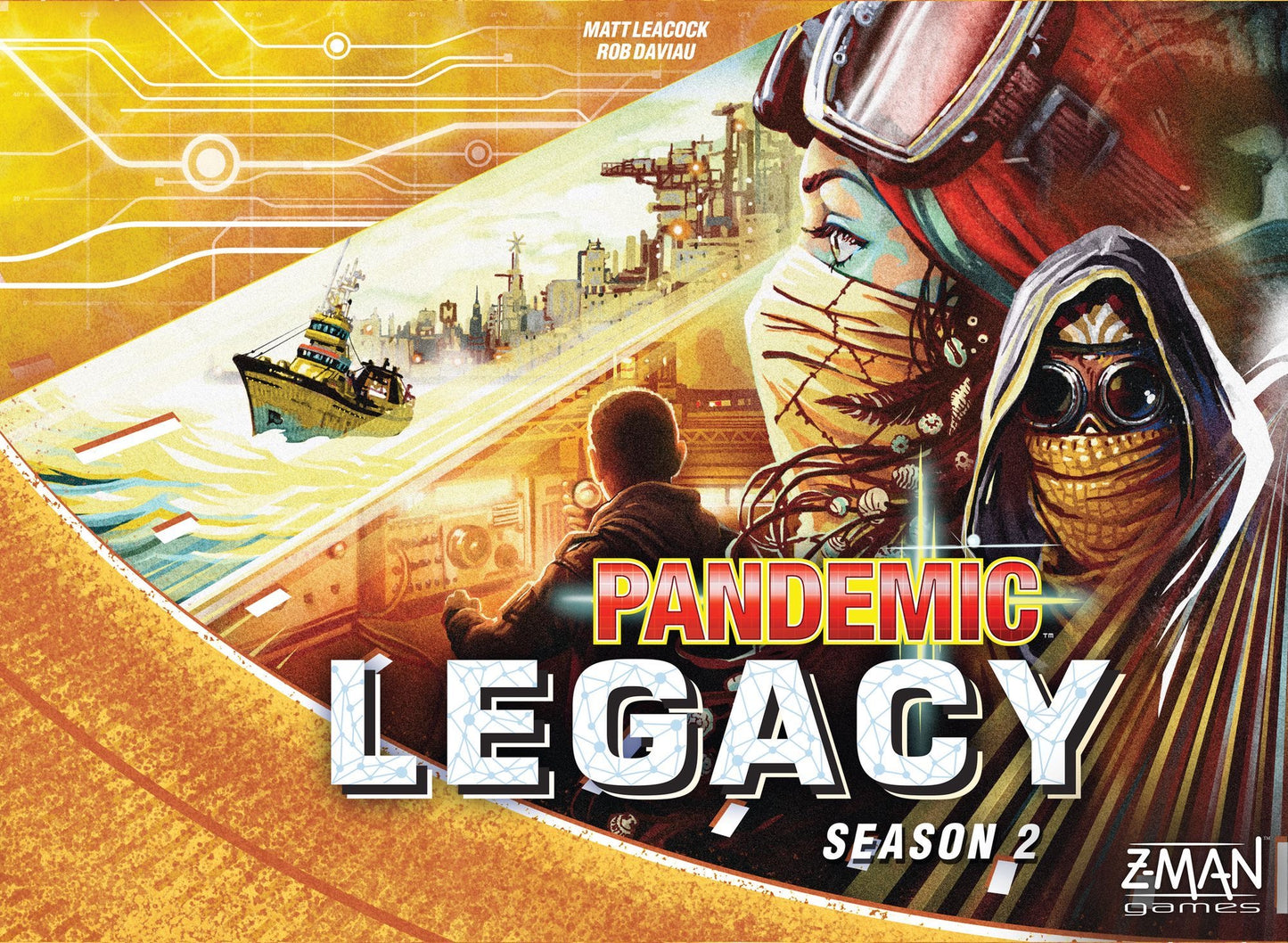 Pandemic Legacy: Season 2 Yellow Edition