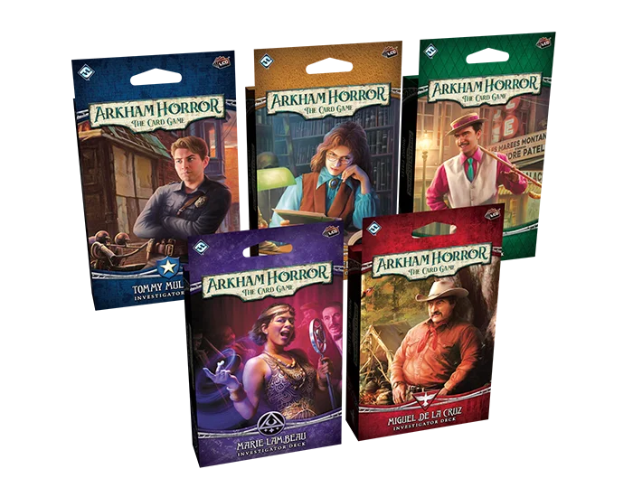 Arkham Horror: The Card Game Investigator Decks Bundle