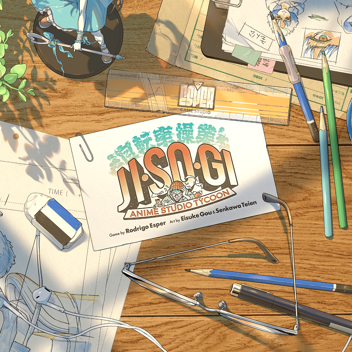 (預訂)Jisogi: Anime Studio Tycoon(Kickstarter)