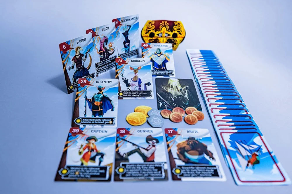 利伯塔利亞:自由之風 Libertalia: Winds of Galecrest - Boardgamefever