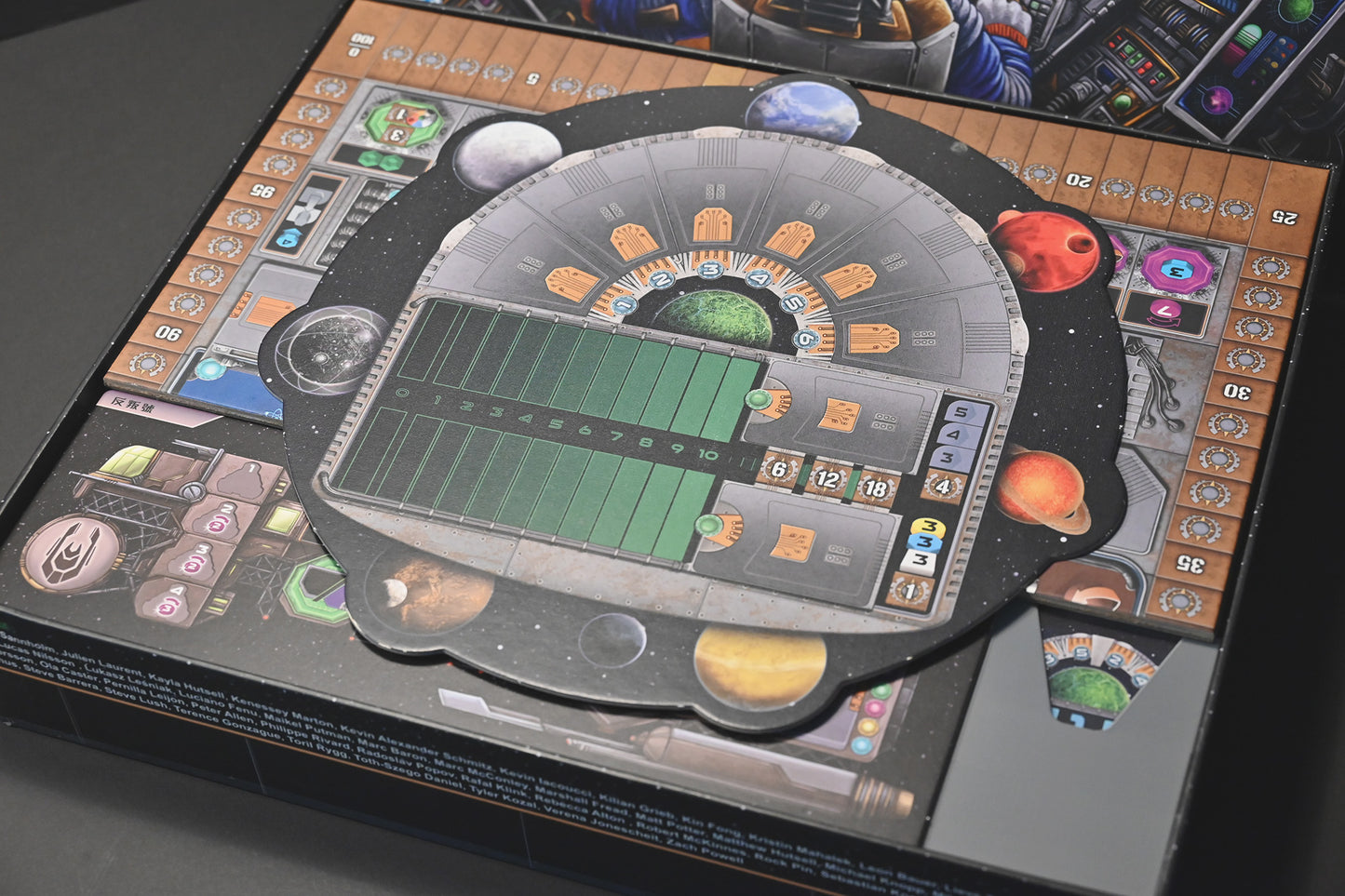 烏鴉盒子-蓋亞計畫+失落的艦隊 Gaia Project+The Lost Fleet 桌遊收納盒(3D列印)