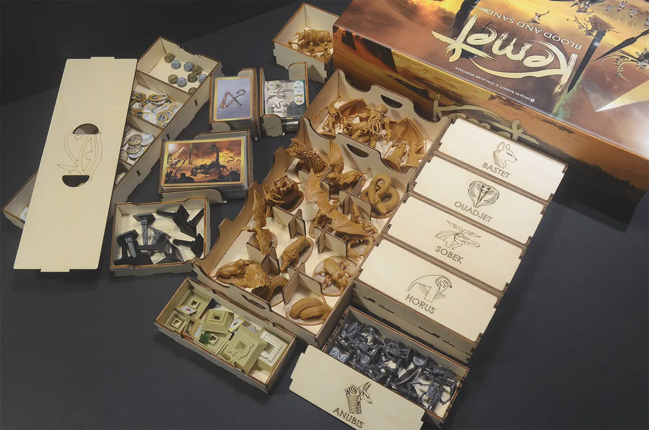 烏鴉盒子-聖域:血與沙 Kemet: Blood and Sand 桌遊收納盒 - Boardgamefever