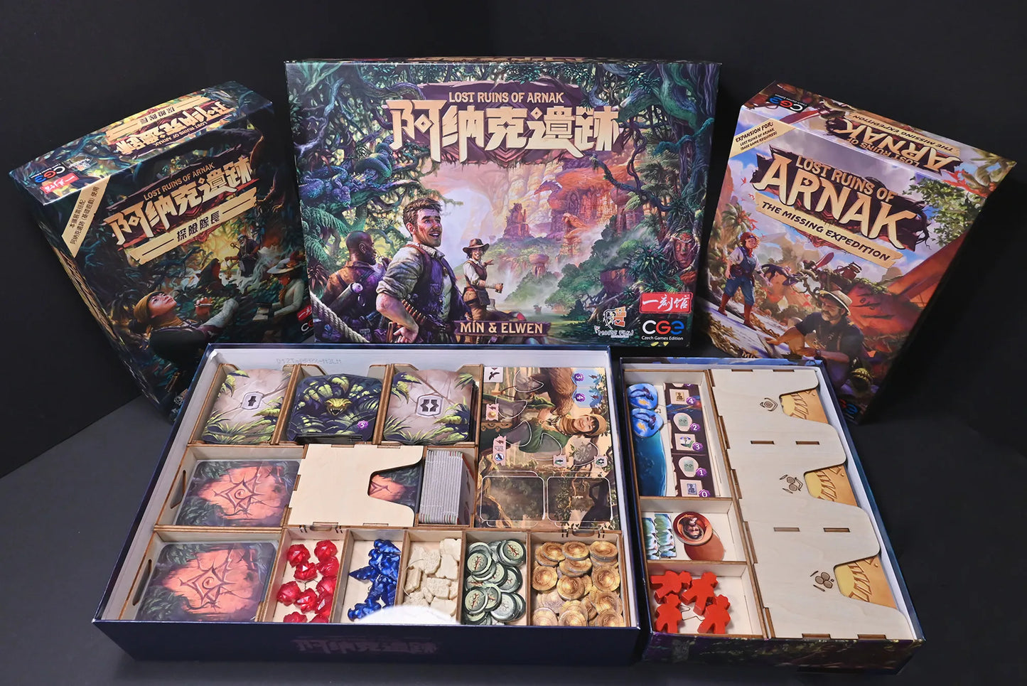 烏鴉盒子-阿納克遺跡:失蹤的探險隊 Lost Ruins of Arnak: The Missing Expedition 桌遊收納盒 - Boardgamefever