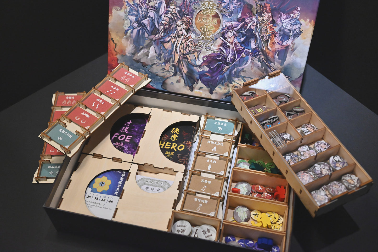 烏鴉盒子-霹靂:入陣武林(Slim版) 桌遊收納盒