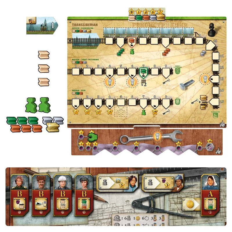 終極鐵路-中文版 - Boardgamefever