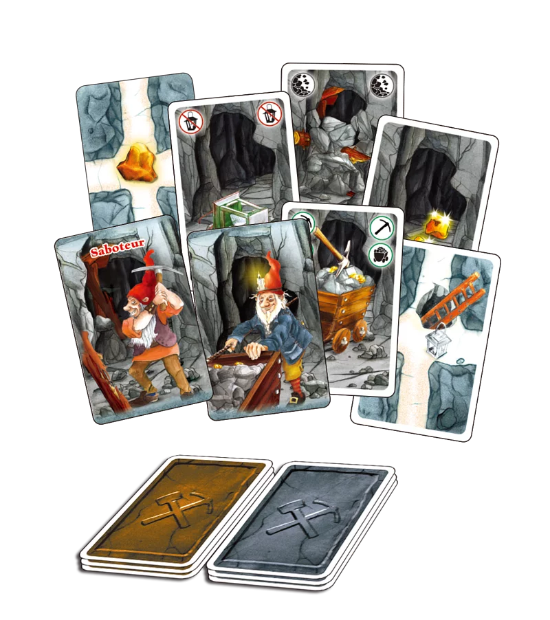 矮人掘金-Saboteur - Boardgamefever