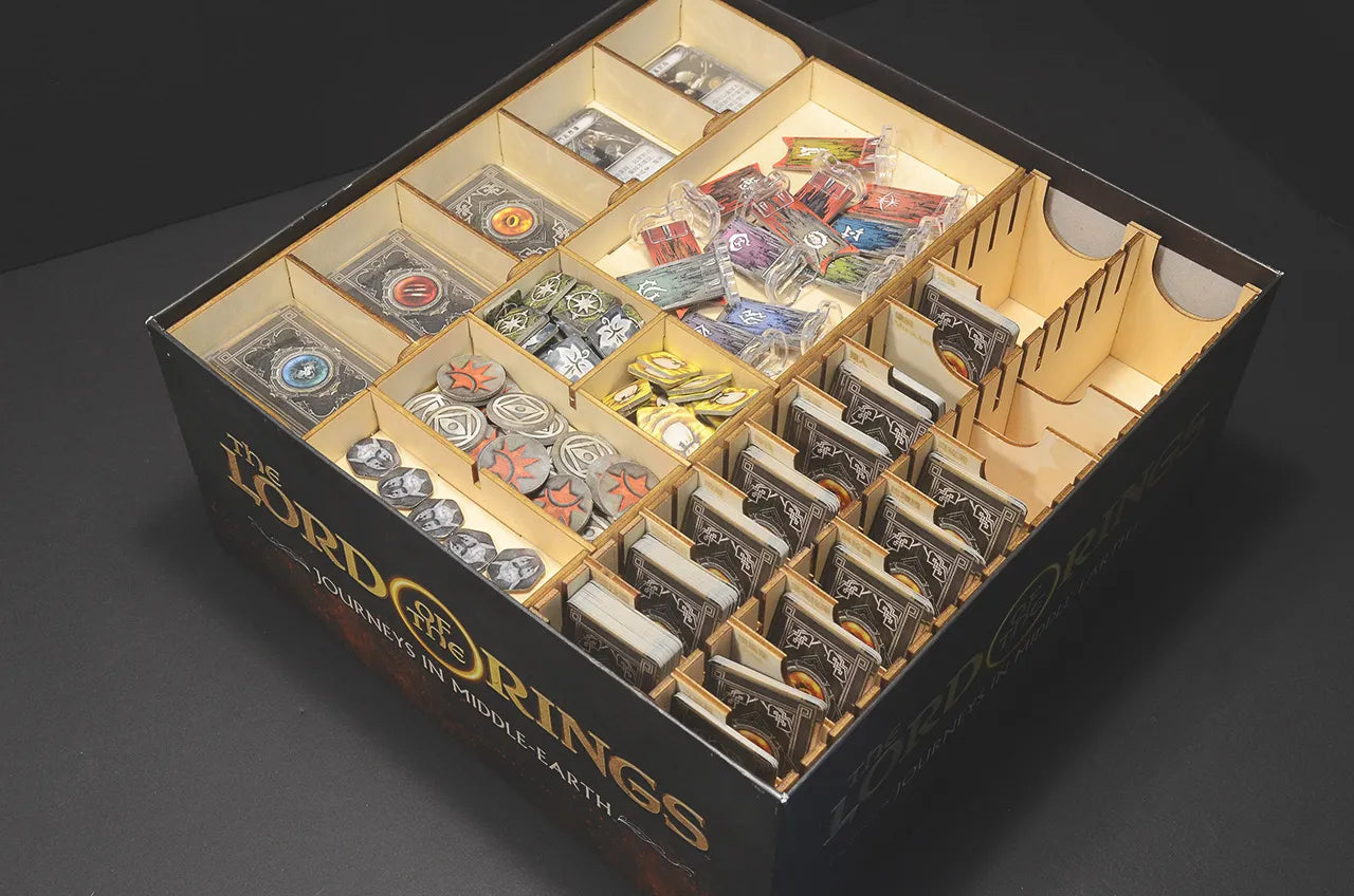 烏鴉盒子-魔戒:中洲征途 The Lord of the Rings: Journeys in Middle-earth 桌遊收納盒 - Boardgamefever