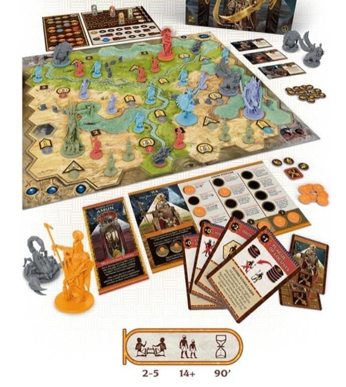 Ankh: Gods of Egypt 安卡:埃及眾神 - Boardgamefever