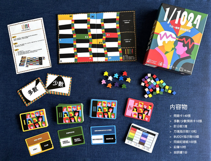 香港原創桌遊 《1/1024》