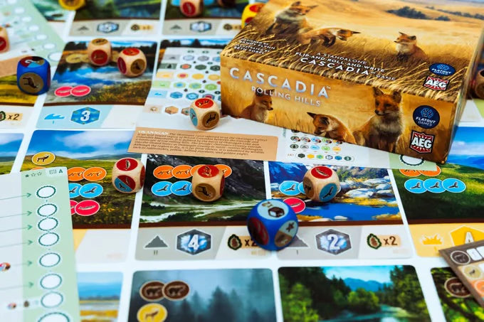 (預訂)Cascadia: Rolling with 2024 Promo Bundle - Boardgamefever