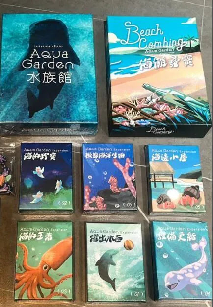 (預訂)aqua garden 大全套 包7個擴 - Boardgamefever