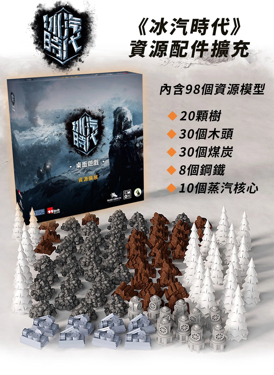 冰氣時代 (Frostpunk)(繁中集資版) - Boardgamefever