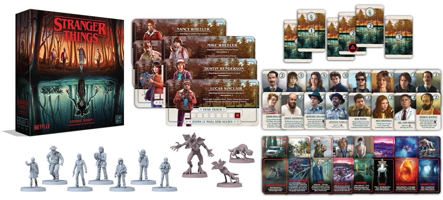 Stranger Things: Upside Down(英文版) - Boardgamefever