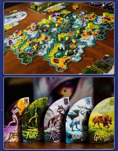 The Wolves 狼群-領地之戰【眾籌版】(繁中版) - Boardgamefever
