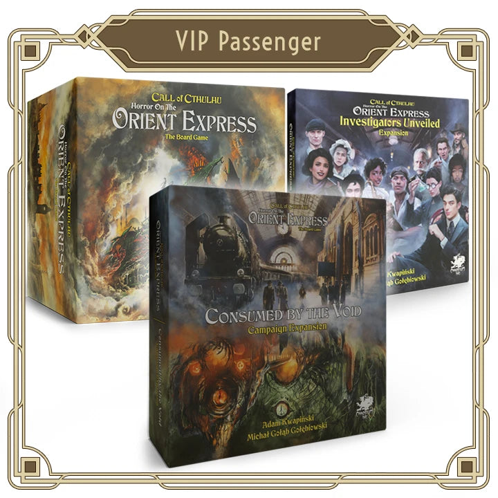 (預訂)Horror on the Orient Express: The Board Game(Kickstarter) - Boardgamefever