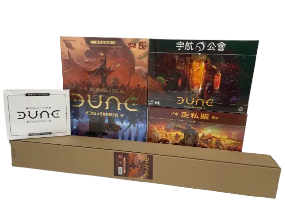 Dune遊戲套組 沙丘：厄拉科斯之戰 +Dune立體指示物+Dune遊戲墊