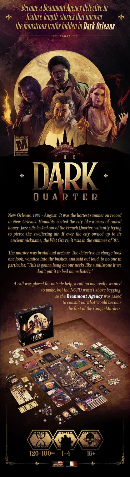 (預訂)The Dark Quarter - Boardgamefever