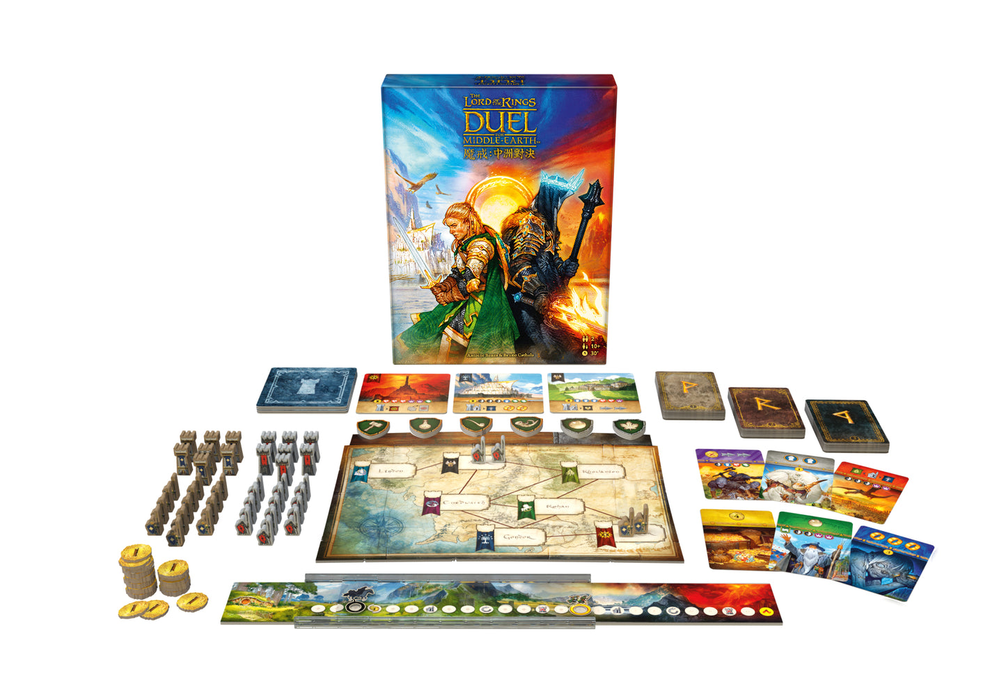 七大奇蹟對決 魔戒：中洲對決版 中文版 7 Wonders Duel The Lord of The Rings: Duel for Middle-earth