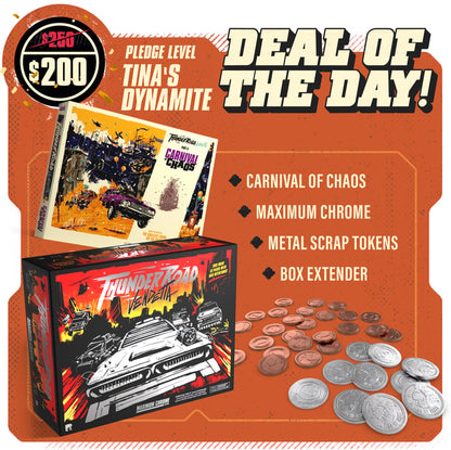 (預訂)Thunder Road: Vendetta - Tina's Dynamite Deal of the Day!(All-in!) - Boardgamefever