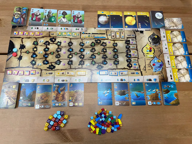 Wayfarers of the South Tigris/南河旅人 - Boardgamefever