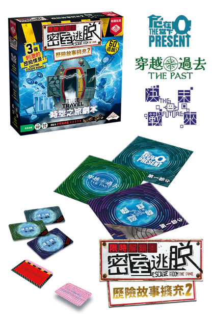 Escape Room the Game - Family Pack/限時解鎖密室逃脫歷險故事擴充2