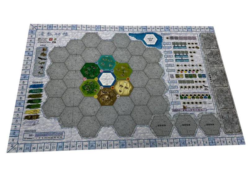 Dominant Species:/ 優勢物種　附木製標記物升級包