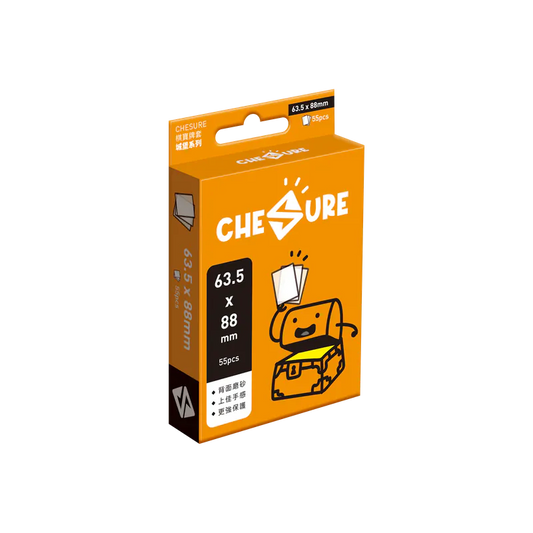 (63.5x88mm)棋寶牌套-城堡(繁) 厚卡套 磨砂 55pcs/CHESURE Sleeves Rook