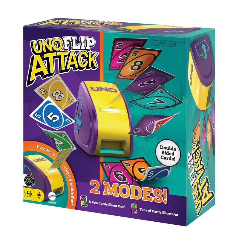 UNO FLIP ATTACK / 反轉UNO卡牌遊戲:噴牌機組合