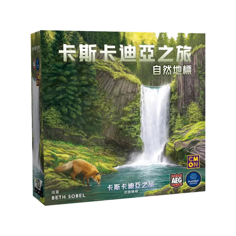 Cascadia:Landmark 卡斯卡迪亞之旅 ： 自然地標 - 中文版 - Boardgamefever