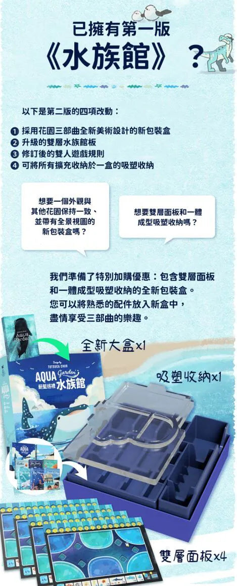 (預訂)水族館 大盒空盒