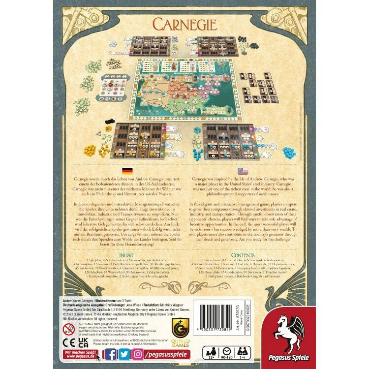 Carnegie(英文版) - Boardgamefever