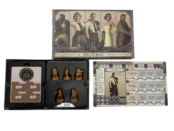(預訂)Cthulhu - Dark Providence /黑暗天命 (連遊戲限定《克蘇魯：死亡湮滅》五個調查員模型 *1套)