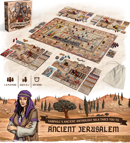 (預訂) Ezra and Nehemiah with 2023 KS Promo Pack Bundle - Boardgamefever