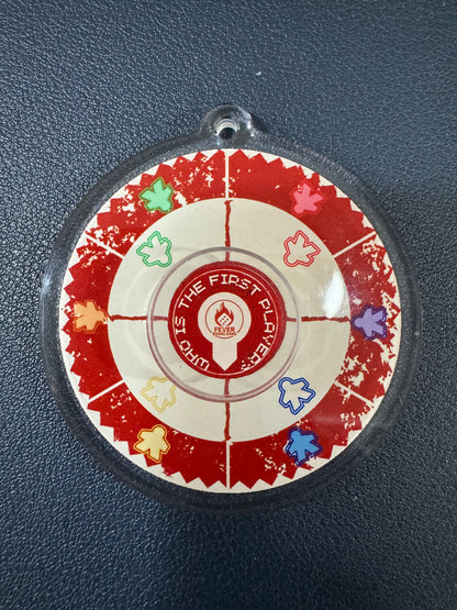 公會紀念品-起始玩家轉盤匙扣