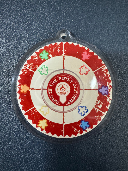 公會紀念品-起始玩家轉盤匙扣