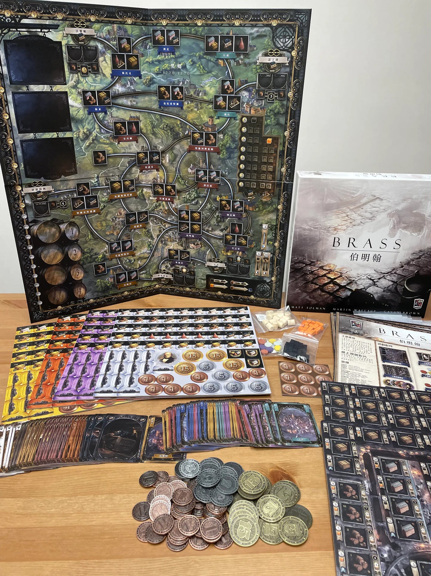 Brass Birmingham伯明翰Retail - Boardgamefever