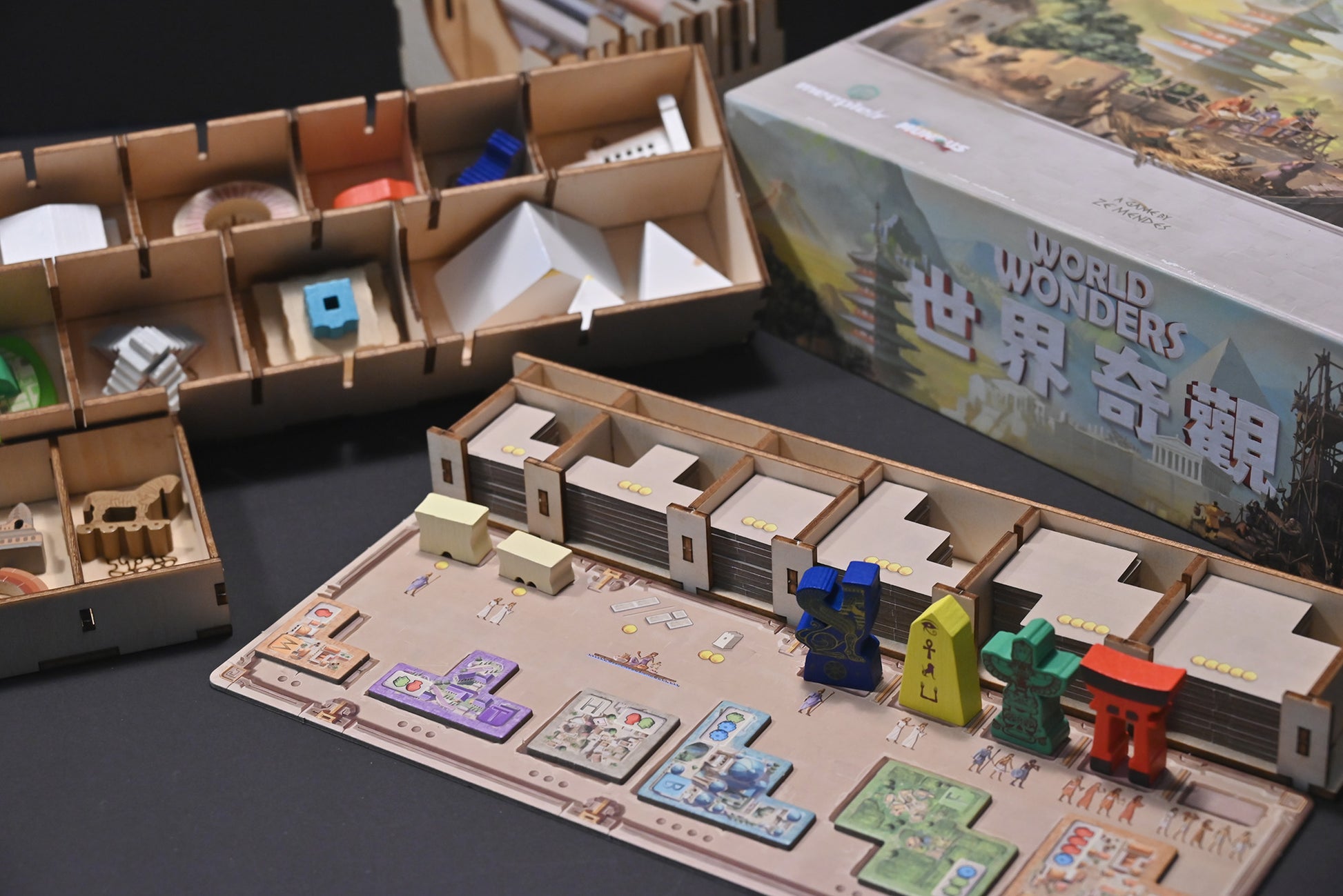 烏鴉盒子-世界奇觀 World Wonders 桌遊收納盒 - Boardgamefever