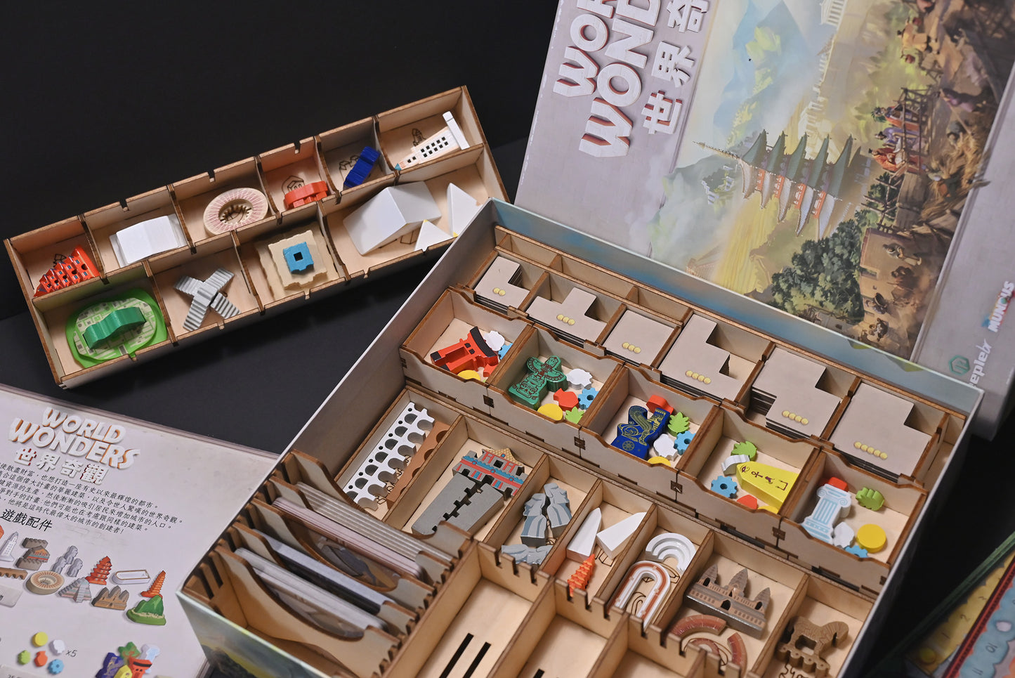 烏鴉盒子-世界奇觀 World Wonders 桌遊收納盒 - Boardgamefever