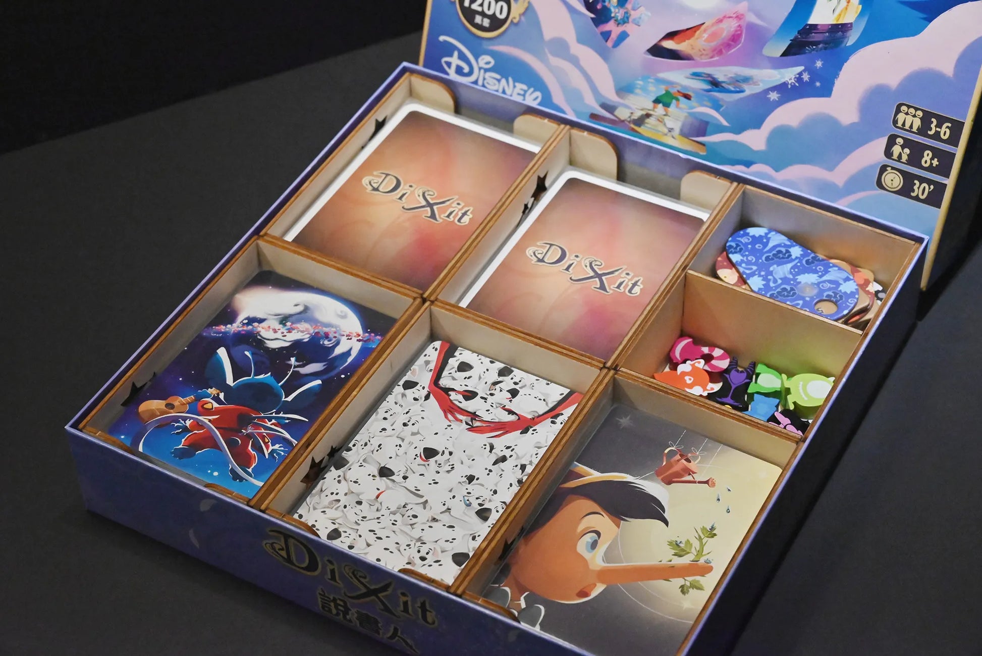 烏鴉盒子-說書人迪士尼 Dixit: Disney Edition 桌遊收納盒 - Boardgamefever