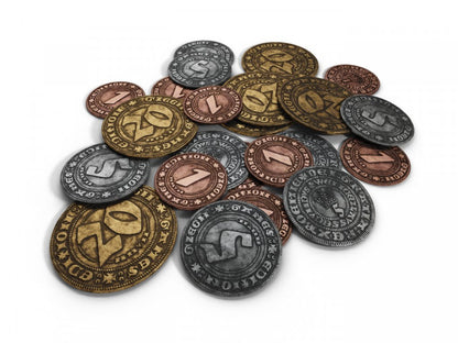 Kutna Hora: The City of Silver - Metal Coins Set - Boardgamefever