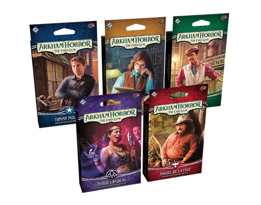 Arkham Horror: The Card Game Investigator Decks Bundle