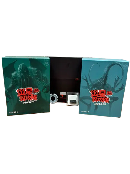(預訂)Teburu System+The Bad Karmas Cthulhu set vol 4+5/災星異攻隊 邪神克蘇魯篇 (vol4+5)(繁) +一套teburu 系統