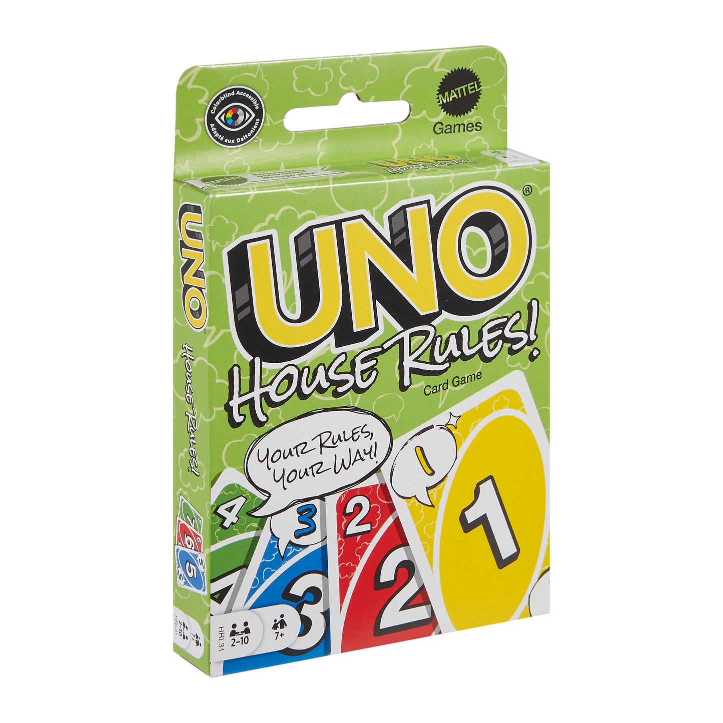 UNO HOUSE RULES UNO卡牌遊戲:遵守家規