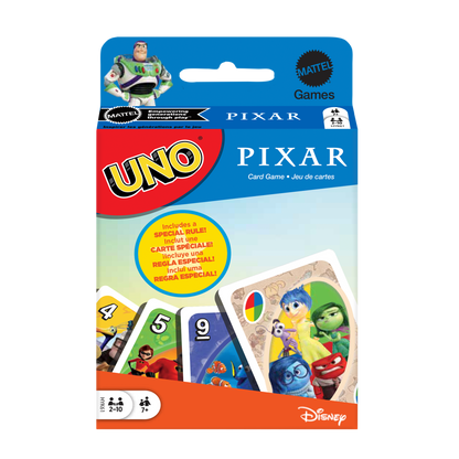 UNO PIXAR UNO卡牌遊戲:皮克斯動畫