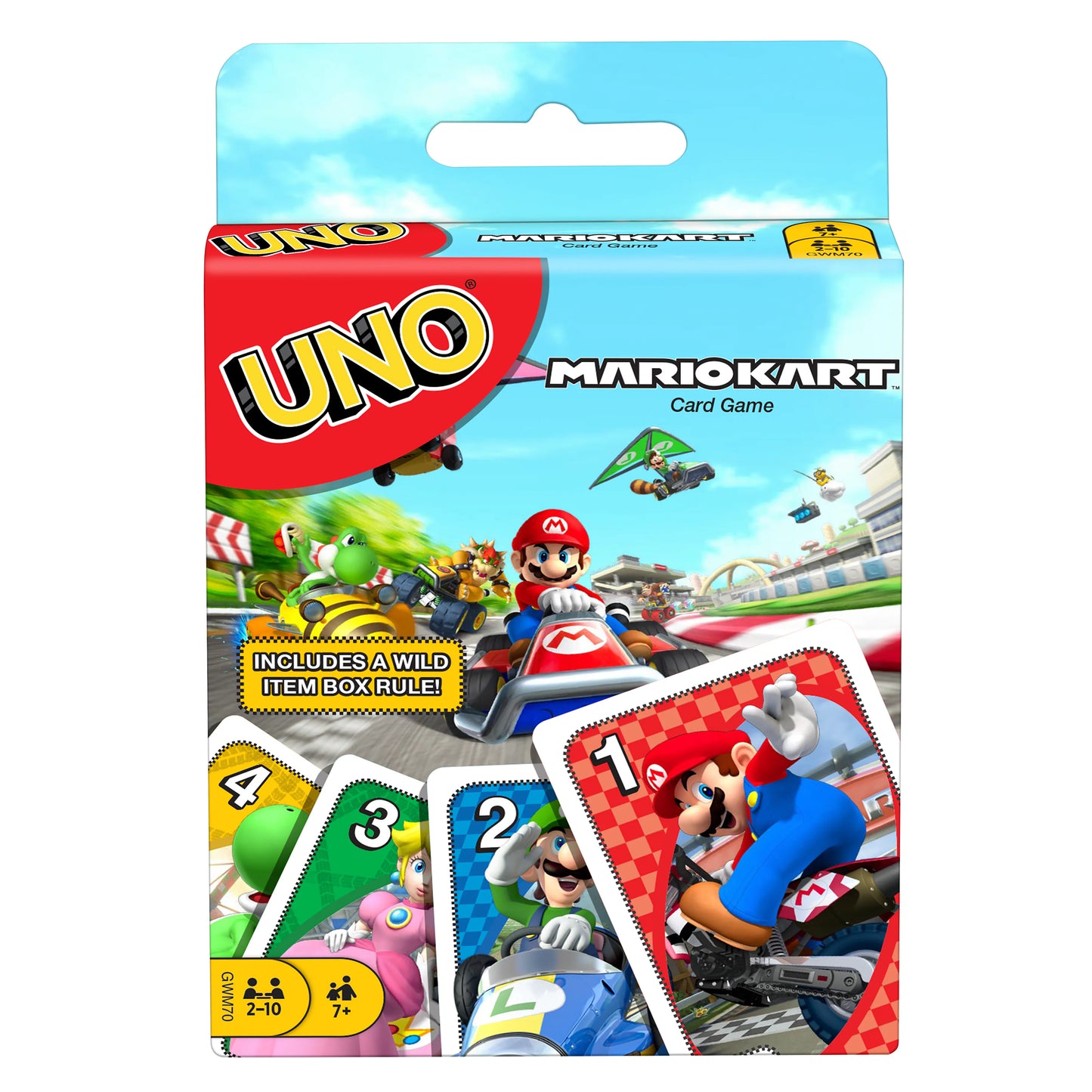 UNO Mario Kart UNO卡牌遊戲:瑪利歐賽車 (GWM70)