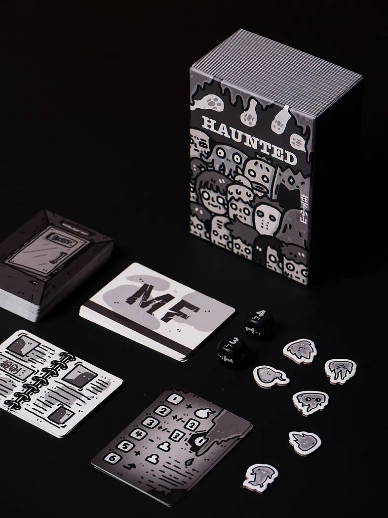 HAUNTED 一個可愛微恐漫畫風格的桌遊