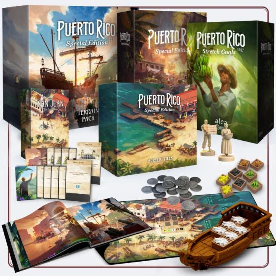 Puerto Rico 1897 Special Edition (Gamefound) – Board Game Fever